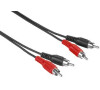Hama RCA Connecting Cable 2 RCA Plugs - 2 RCA Plugs, 10 m