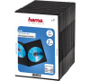 Hama DVD Slim Double-Box 25, Black