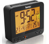Hama RC 550 Radio Controlled Alarm Clock, with night light function, black
