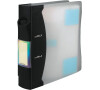 Hama CD-ROM Binder 120, Transparent/Graphite
