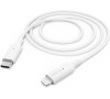 Hama MFi USB-C Lightning nabíjecí/datový kabel pro Apple, 1 m, bílý