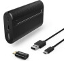 Hama X7 powerbanka, 7800 mAh, černá