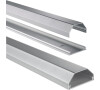 Hama aluminium Cable Duct, silver