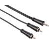 Hama audio kabel jack - 2 cinch, 1*, 3 m