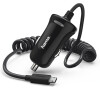 Hama nabíječka do vozidla s kabelem, micro USB, 2,4 A