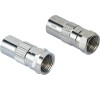 Hama SAT Adapter Kit F-Plug - Coax