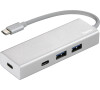 Hama USB-C 3.1 hub 1:4 Aluminium, 2x USB-A, 2x USB-C