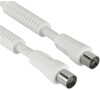 Hama antenna Cable with Ferrite Cores 90 dB, 20 m, White