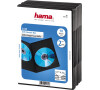 Hama DVD Slim Double-Box 10, Black
