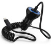 Hama Car Charger, Lightning, 2.4 A, black