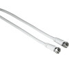 Hama SAT Connecting Cable F-Plug - F-Plug, 5.0 m, 25 pieces.