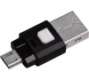 Hama čtečka karet USB 2.0 OTG pro smartphone/tablety, mSD, černá