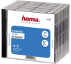 Hama CD BOX náhradní obal, 10ks/bal, transparentní/černá
