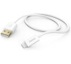 Hama MFI USB nabíjecí/datový kabel pro Apple s Lightning konektorem, 1,5 m, bílý