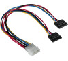 Hama power Supply Cable 5.25 - 2x Serial ATA