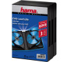 Hama DVD Box 6, Black, Pack of 3 pieces