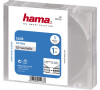 Hama CD Slim Empty Box, pack of 5, transparent