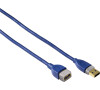 Hama USB 3.0 kabel typ A-A, prodlužovací, 1,8 m, modrý