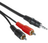 Hama 2 phono plugs - 3.5 mm stereo jack