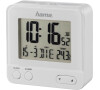 Hama RC 540 Radio Controlled Alarm Clock, with night light function, white