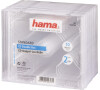 Hama CD obal Standard Double, 10 ks, průhledný
