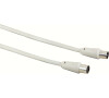 Hama anténní kabel 75dB, bílý, 5m, sáček