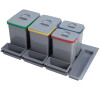 Sinks PRACTIKO 900 2x15l+2x7l