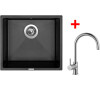 Sinks FRAME 457 Metalblack+VITALIA