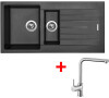 Sinks PERFECTO 1000.1 Metalblack+ELKA