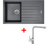 Sinks PERFECTO 860 Titanium+ELKA
