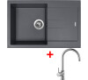 Sinks AMANDA 780 Titanium+VITALIA
