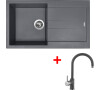 Sinks AMANDA 860 Titanium+VITALIA GR