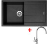 Sinks AMANDA 860 Metalblack+VITALIA