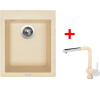 Sinks CUBE 410 Sahara+MIX 3 P GR
