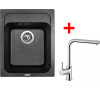 Sinks CLASSIC 400 Metalblack+ELKA