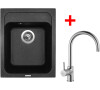 Sinks CLASSIC 400 Granblack+VITALIA