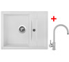 Sinks CRYSTAL 615 Milk+VITALIA GR