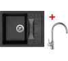 Sinks CRYSTAL 615 Granblack+VITALIA