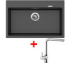 Sinks MAXIMO 780 Metalblack+ELKA
