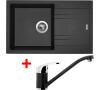 SINKS LINEA 780 N Metalblack+PRONTO GR