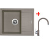Sinks LINEA 600 N Truffle+VITALIA GR