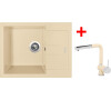 Sinks AMANDA 650 Sahara+MIX 3 P GR