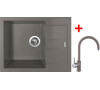 Sinks AMANDA 650 Truffle+VITALIA GR