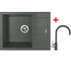 Sinks AMANDA 650 Titanium+VITALIA GR