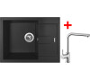 Sinks AMANDA 650 Metalblack+ELKA