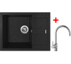 Sinks AMANDA 650 Granblack+VITALIA