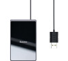 Baseus Card Wireless Qi Inductive Charger 15W (Black)