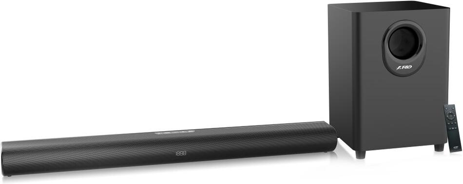 FENDA F&D soundbar HT-330/ 2.1/ 80W/ BT/ Optický/ HDMI/ 3,5" jack/ USB vstup