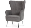 Křeslo, šedá látka, AK-317 GREY2 Autronic
