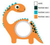 ALBI Pokladnička - Dinosaur